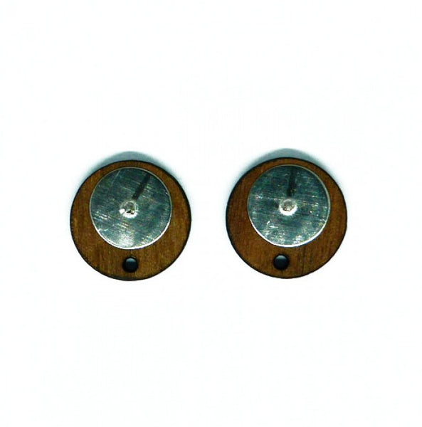 Round wood stud with stainless steel post in various sizes (x10)