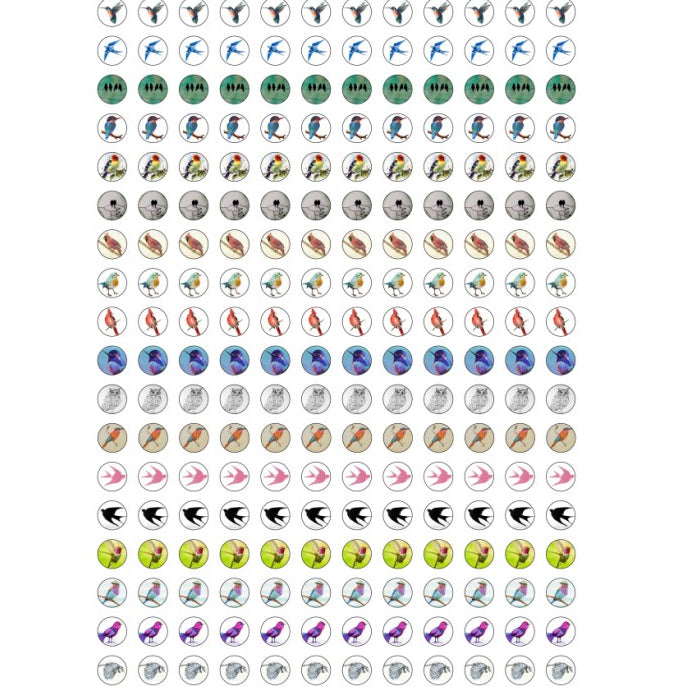 Designs Sheet - Birds