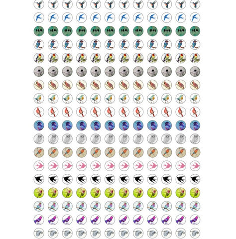 Designs Sheet - Birds