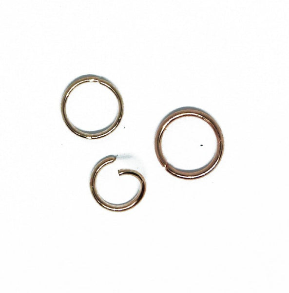 Jump Rings - Rose Gold colour