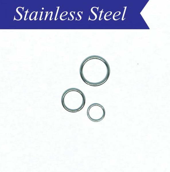  7mm Stainless Steel Jump Rings