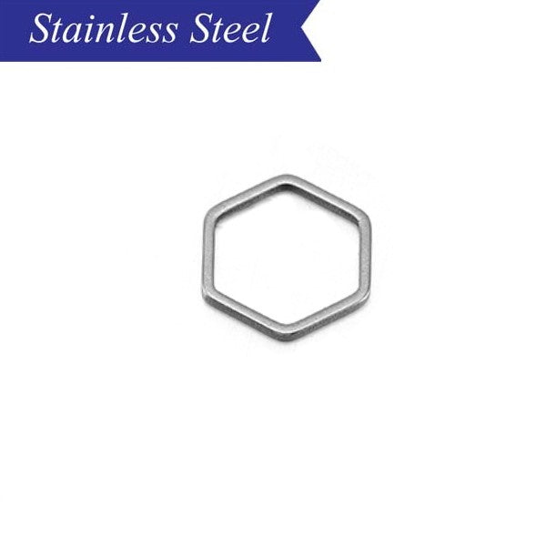 Stainless Steel hexagon frame connectors 12mm - 16mm