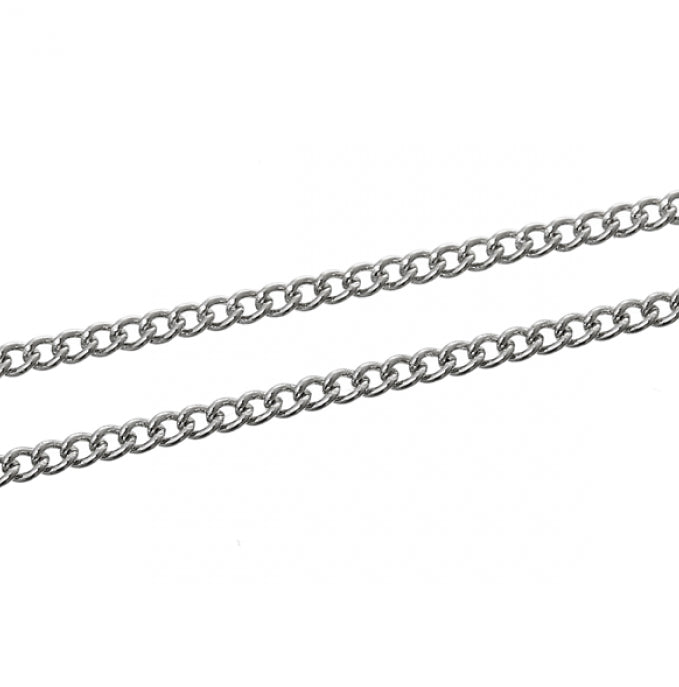 Chain - Rhodium 2mm