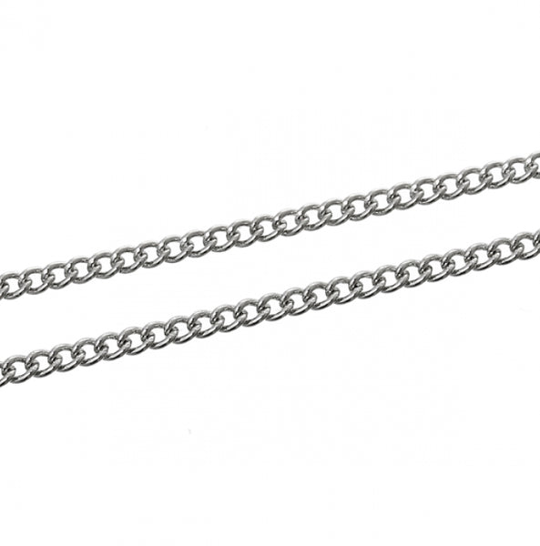 Chain - Rhodium 2mm