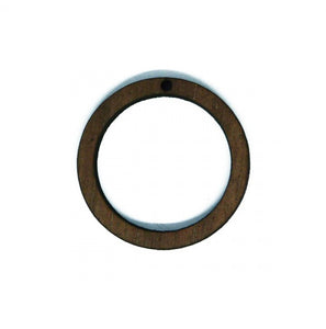 Wooden circle frame connector