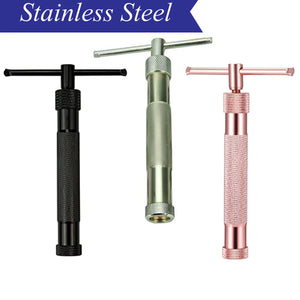 Stainless steel clay extruder tool