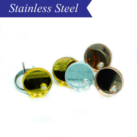 Mirror studs 12mm in various colours